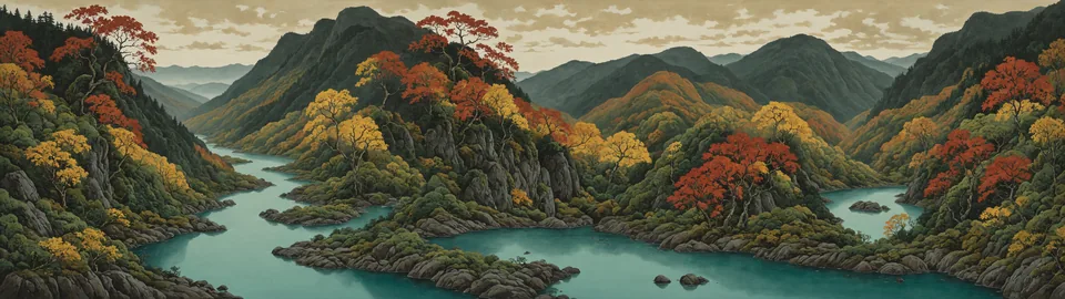 Autumn Through the Valley