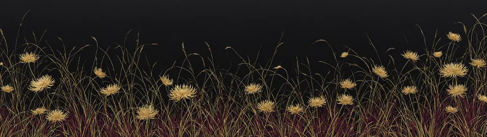 Golden Chrysanthemums