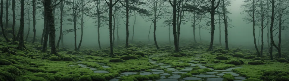 Path Through the Moss